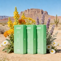 Diffuseur d'arômes naturel QKOK aux herbes - Verge à cheval, réglisse et racine de guimauve - 1200 utilisations, inhalation apaisante, rechargeable