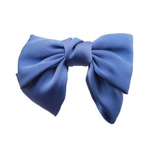 女の子の女の子のアクセサリーのための手作り品質韓国ファッションビッグボウヘアクリップアクセサリー - Product Image 2