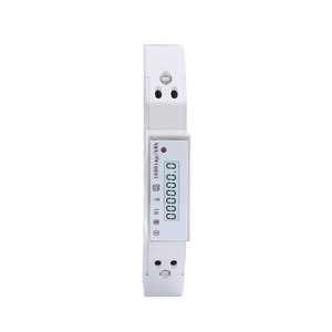 Monofase 100A Modbus LCD misuratore di energia 645 serie KWH <span class=keywords><strong>metro</strong></span> One Pole DIN Rail RS485 comunicazione Modbus LCD misuratore di energia uno - Product Image 5