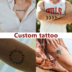 Tatouages semi-permanents personnalisés, animaux, fleurs, activation à l'eau, <span class=keywords><strong>jaguar</strong></span>, encre à jus, longue durée, 15 jours, autocollants - Product Image 6