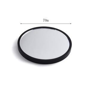 High End Black Mini <b>Round</b> Shape Luxury Black Color Customized Logo <b>Small</b> Makeup Pocket <b>Mirror</b> - Product Image 6