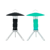 Lampe d'ambiance LED multifonctionnelle de style phare pour le camping, support triangulaire, longue durée de vie de la batterie, lampe de poche compacte d'urgence