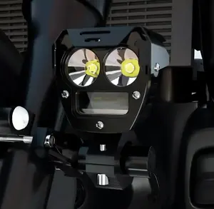 3 polegadas LED olho motocicleta sistema de iluminação nevoeiro luzes 60W levou luzes de condução para motocicleta