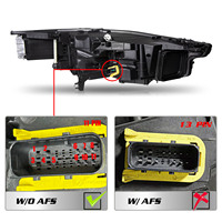 Phare LED pour Infiniti QX50 QX55 2019-2024, côté passager avant droit, avec modules, version américaine 260105NA0A