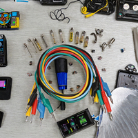 Câbles de connexion en laiton à double extrémité avec fiche banane durable, fil conducteur stable pour usage en laboratoire et tests industriels généraux