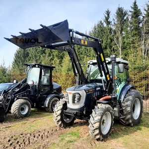 Mejor Precio, Tractor Agrícola 4x4 Económico de 80hp, 90hp, 100hp con Tracción Delantera - Product Image 2