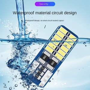 Luz indicadora de coche T10 transfronteriza 24SMD Led de lectura de matrícula luz pequeña nueva condición resaltado de coche modificado - Product Image 3