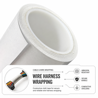 Ruban de blindage thermiquement stable, résistant à la chaleur jusqu'à 80 degrés Celsius, tissu conducteur pour la protection électronique industrielle