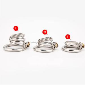 Dongkai Best Verkopende Roestvrijstalen Heren Plat Groot Kuisslot Anti-Escape Mid Kuiskooi Volwassen Seksproduct Voor Mannelijke Seks - Product Image 4