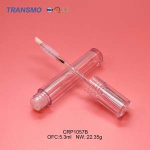 Tube de brillant à lèvres écologique de 5 ml, tubes de brillant à lèvres, récipient transparent rond, tubes de brillant à lèvres vides de 5 ml - Product Image 5