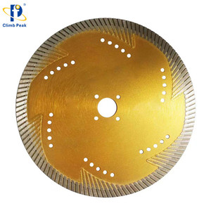 Turbo Đĩa Cắt Cho Đá Cẩm Thạch Granite Bê Tông Phân Đoạn Kim Cương <span class=keywords><strong>Saw</strong></span> <span class=keywords><strong>Blade</strong></span> <span class=keywords><strong>Slant</strong></span> Bảo Vệ Răng Siêu Mỏng Tự Làm Công Cụ Cắt - Product Image 1