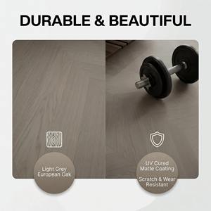 <span class=keywords><strong>Parquet</strong></span> en chêne d'ingénierie avec chêne blanc européen, <span class=keywords><strong>parquet</strong></span> haut de gamme pour maisons de luxe - Product Image 3