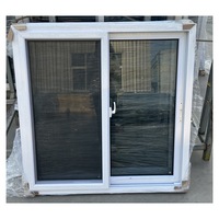 명예 유리 창 UPVC 비닐 단일 이중 유리 PVC 슬라이딩 창 도매 OEM 공장 홈 창