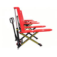 Chariot élévateur à palettes 1T 550 mm avec structure à ciseaux stable et système anti-fuite entièrement étanche pour un chargement et un empilage fluides