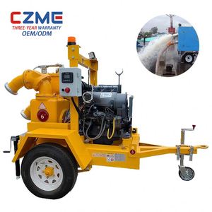 CZME Trailer Type Mobile <b>Pump</b> Truck High Power Diesel Engine Flood Control Drainage <b>Pump</b> for Emergency Rescue - Product Image 1