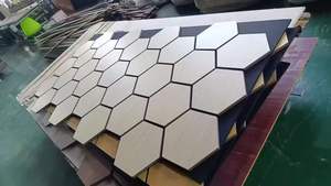 2024โฟมอะคูสติกแผ่นโฟมอะคูสติกแผ่นโฟมดูดซับเสียงอะคูสติกโพลีเอสเตอร์กันเสียง - Product Image 5