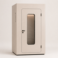 Cabine insonorisée pour la musique, cabine d'enregistrement vocal, salle acoustique modulaire pour le chant et la pratique des instruments