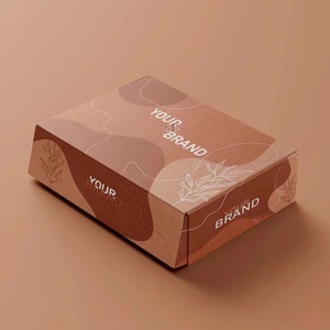 Boîte d'expédition de luxe de haute qualité recommandée, boîte cadeau en papier ondulé imprimé exquis - Product Image 2