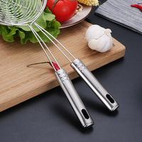 Saringan Minyak Stainless Steel, Alat Dapur, Penyaring Gorengan, Saringan Laba-laba