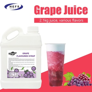 Sirup Minuman Buah Konsentrat Jus Anggur Bahan Cair untuk Bubble Tea Smoothie Slush Teh Buah untuk Toko Teh Susu - Product Image 2