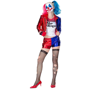 Ropa de mujer porque uniforme Sexy conjunto completo ropa de Carnaval película Suicide Squad Harley Quinn disfraz - Product Image 1