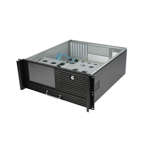 4U 2PCS Hot Swap Bays Rackmount Server case With 8.9&quot; LCD Touch Screen ATX Industrial <strong>Computer</strong> Chassis - Product Image 5