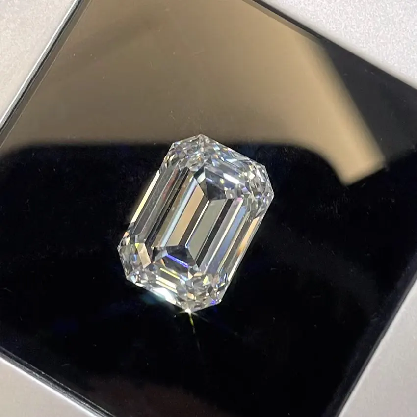 1Ct Emerald Cut Loose Diamond Stern produkt Großhandel Lab Grown Loose Diamonds Hpht Cvd Loose Diamond