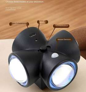 Nouvelle lampe murale intelligente à détection de présence humaine, veilleuse pour couloir, entrée, salle de bain, toilettes, lampe d'ambiance magnétique - Product Image 3