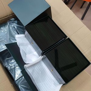 Caja de Reloj de Madera de Marca Directa de Fábrica, Caja de Almacenamiento de Relojes con Forro de PU Negro, con Accesorios, Logotipo Personalizado, Empaque de Reloj de Lujo - Product Image 5