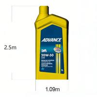 Promoción de marca Aero, Cubo de aceite inflable gigante personalizado, réplica, botella de gasolina lubricante inflable personalizada para publicidad