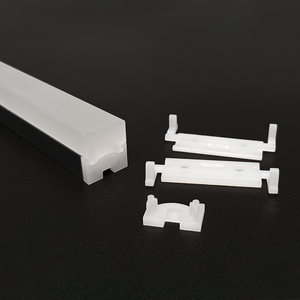 Bán buôn W18 * H20mm nhôm <span class=keywords><strong>Led</strong></span> hồ sơ Silicone khuếch tán kênh Anodized bề mặt <span class=keywords><strong>T5</strong></span> temper cho phòng tắm Gương tủ đèn - Product Image 3