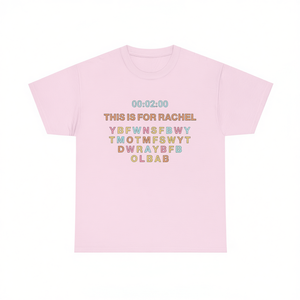 Camiseta para Rachel con meme divertido, cringe, embarazante, inapropado, regalo de broma, camisetas divertidas - Product Image 1