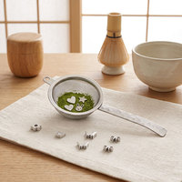 Vente en gros usine : Tamis à matcha en acier inoxydable 304, agitateur de poudre en forme d'animaux mignons
