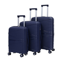 Ensemble de bagages de voyage de 28 pouces avec 4 roues pivotantes et serrure TSA Coque rigide en PP Autres bagages inclus