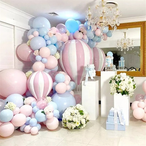 Sculpture de <span class=keywords><strong>montgolfière</strong></span> en fibre de verre personnalisée populaire décoration de fête d'anniversaire de mariage en plein air Sculpture de <span class=keywords><strong>montgolfière</strong></span> - Product Image 4