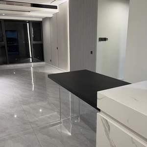 Espositore da Tavolo Moderno Personalizzato <span class=keywords><strong>in</strong></span> Acrilico Trasparente Autoportante con Finitura Lucida <span class=keywords><strong>per</strong></span> Tavolo da Dessert - Product Image 3