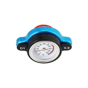 Thermostat de course Wenle neuf 0,9/1,1/1,3 bar, bouchon de <span class=keywords><strong>radiateur</strong></span> avec jauge de température de l'eau, ajustement universel - Product Image 2