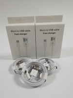 Câble de charge Micro USB, câble Micro USB à charge rapide, câble Micro vers USB pour téléphones mobiles, appareils intelligents, tablettes, banques d'alimentation