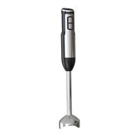 Nouveau Design 2025 Mélangeur Multifonctionnel à Deux Vitesses Variables Batteur Plongeant Électrique Haute Vitesse en Acier Inoxydable