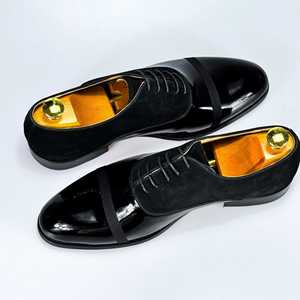 Zapatos Oxford de Piel Vacuna de Primera Calidad, Modelo 2025, con Aumento de Altura, para Otoño, Casuales, Bodas, Negocios, Uso Formal, Duraderos - Product Image 3