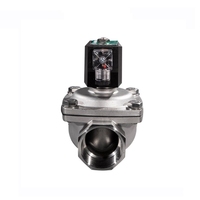 Vanne solénoïde COVNA 2W31 COVNA DN15 1/2 pouce 2 voies AC DC normalement fermée en acier inoxydable CF8M pour eau, air et vapeur
