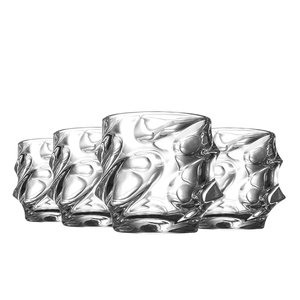 Vaso de cristal <span class=keywords><strong>Calypso</strong></span> 9258DOF, Juego de vasos de whisky de 10,9 oz, vasos de cristal de chupito sin plomo para regalos - Product Image 4