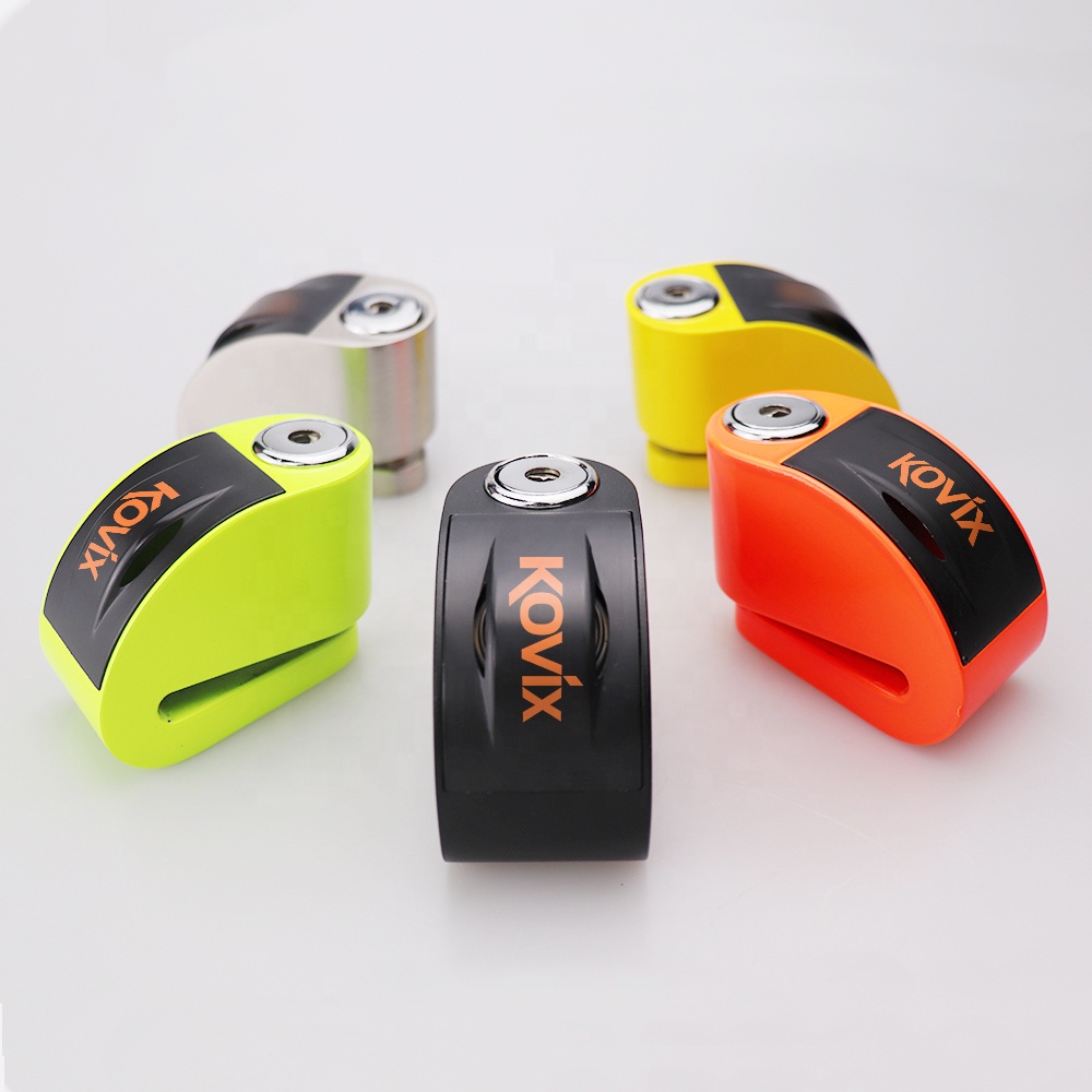 Заводская цена, замок дискового тормоза, блокировка дискового тормоза из нержавеющей стали, замок дискового тормоза сигнализации для скутера