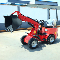 Wheel Loader Mini Teleskopik untuk Penanganan Material Konstruksi dan Gudang, Laris di China