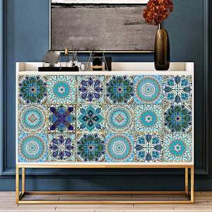 Stencils Stickers Peel and Stick Easy Application for Bathroom Kitchen Wall Tile Decals 10Pcs - Product Image 1