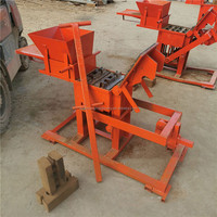 Machine semi-automatique brique robot pile comprimé erth finisseur pose modèle petite argile presse hydraulique briques machine