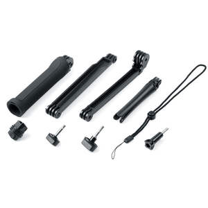 GoPro Cámara impermeable 3 vías agarre monopié trípode soporte Selfie Stick para GoPro Hero 7 8 9 10 11 12 13 Sesión <span class=keywords><strong>Go</strong></span> <span class=keywords><strong>Pro</strong></span> Accesorios - Product Image 4