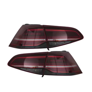 Sjc Xe Dẫn đèn hậu đèn hậu cho VW Golf 7 7.5 MK7 Phụ Kiện Xe Hơi đuôi ánh sáng nóng bán phía sau đèn ban ngày chạy chiếu sáng - Product Image 6