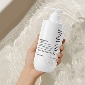 JINJUNG SHAMPOO แชมพูบำรุงหนังศีรษะ 500 มล. สำหรับหนังศีรษะและเส้นผมที่มีปัญหา ทำความสะอาดอย่างล้ำลึก บำรุงความงาม ช่วยให้หนังศีรษะชุ่มชื้นและผ่อนคลาย - Product Image 6