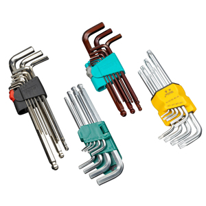 <span class=keywords><strong>Juego</strong></span> de llaves <span class=keywords><strong>Allen</strong></span> de aleación de acero, 9 unidades - Product Image 1